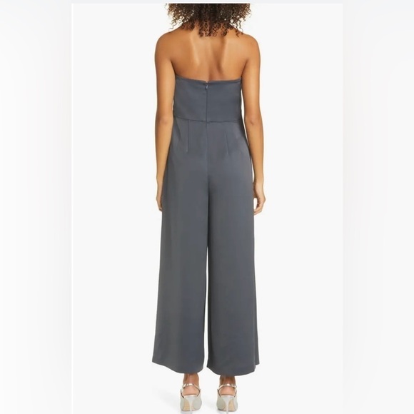 Club Monaco Strapless Satin jumpsuit New Size 2 - Picture 14 of 16